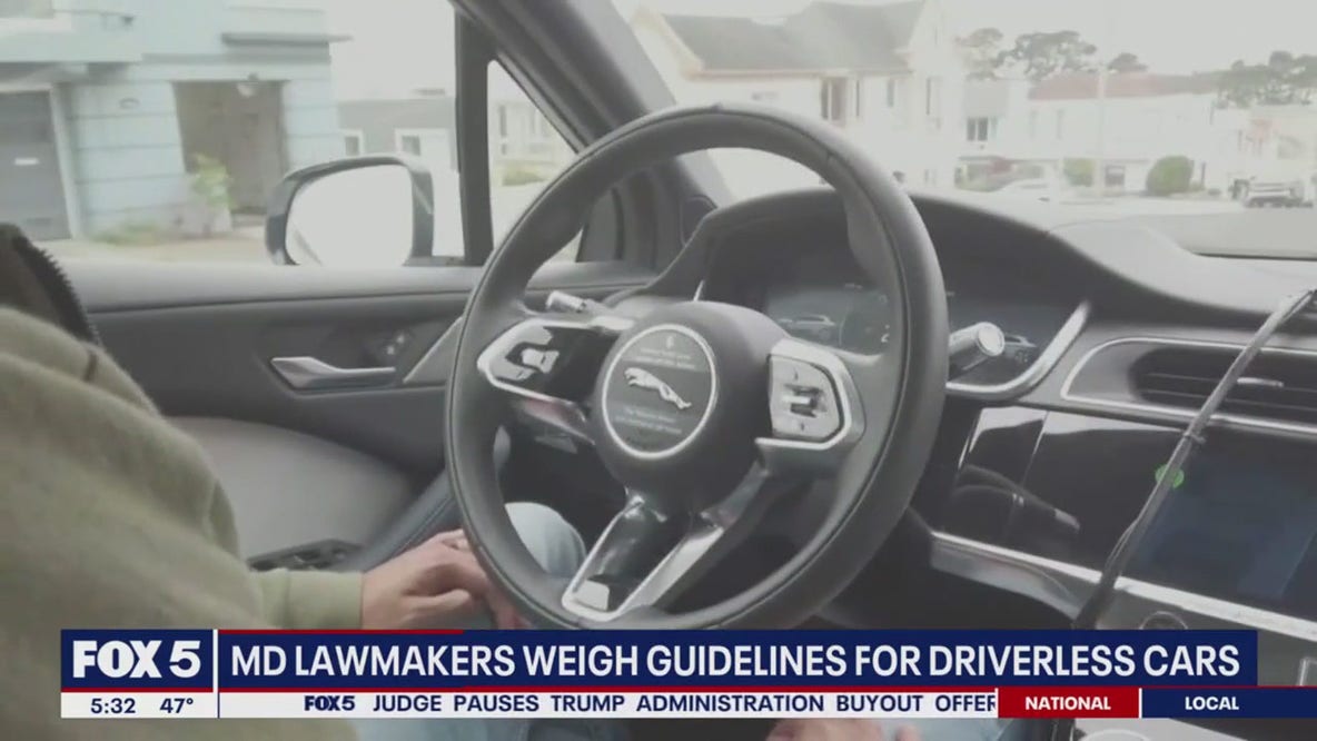 Maryland lawmakers consider new rules for driverless cars